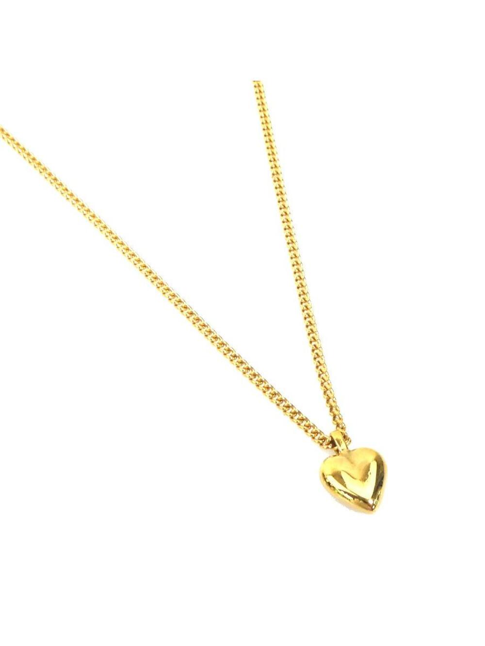 Auth Saint Laurent Necklace Gold Metal #302839S19B